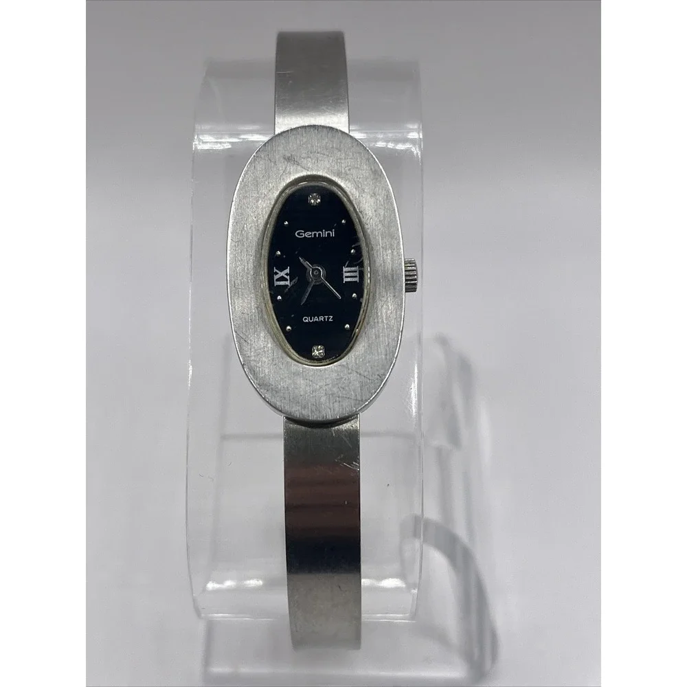 Gemini Women's Quartz Watch India Made Stainless Steel 18mm Case-‎ New Battery